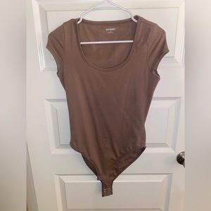 Light brown Old Navy Cotton bodysuit